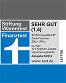 Stiftung Warentest sehr gut Grenzgängerversicherungen